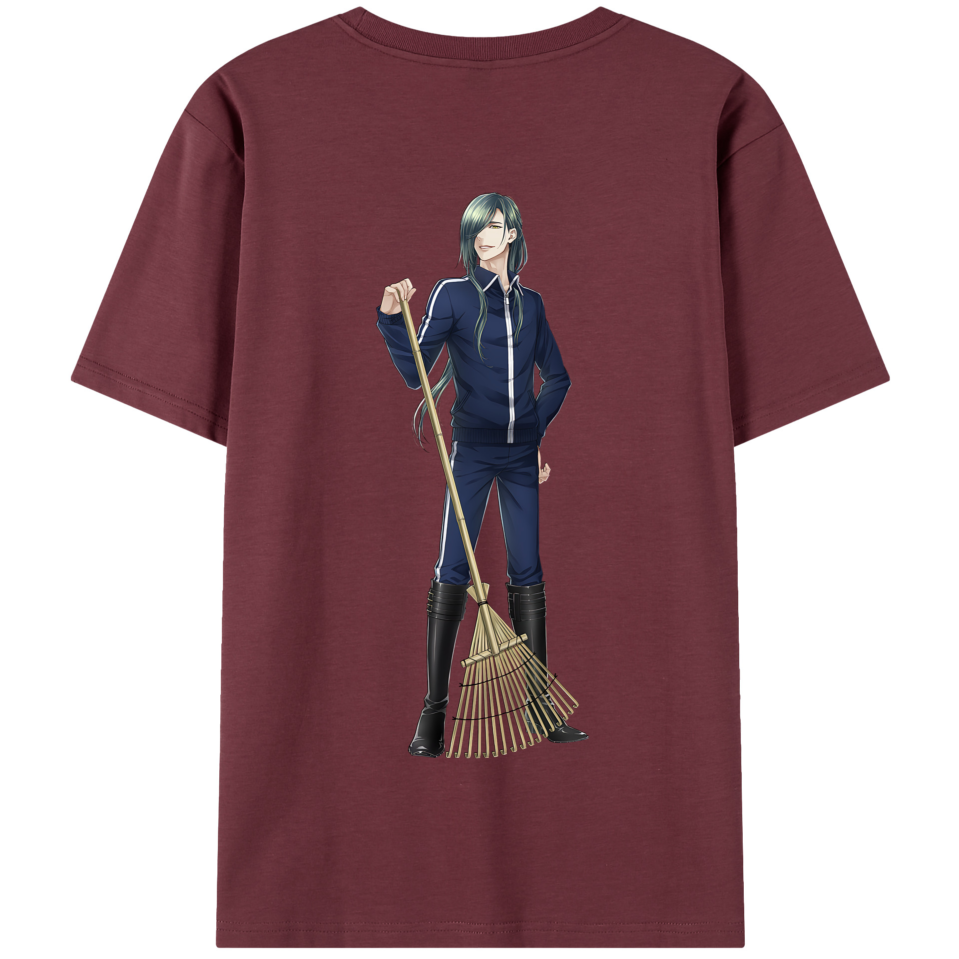 （画像用） 刀剣乱舞 Touken Ranbu 綿100％半袖Tシャツ（背面プリント）